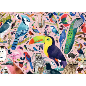 RAVENSBURGER Puzzle Úžasní ptáci 1000 dílků