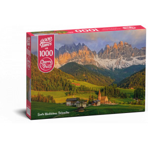 Puzzle Cherry Pazzi 1000d. Santa Maddalena, Dolomity