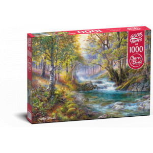 Puzzle Cherry Pazzi 1000d. Potok v lese