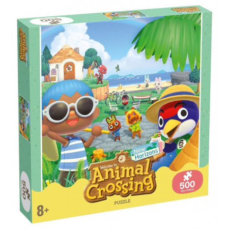 WINNING MOVES Puzzle Zábava v Animal Crossing 500 dílků