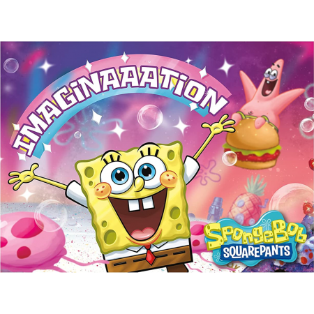 AQUARIUS Puzzle SpongeBob SquarePants: Představivost 500 dílků