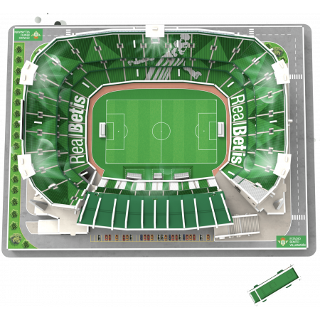 3D PUZZLE STADIUM Svítící 3D puzzle Stadion Benito Villamarín - FC Real Betis