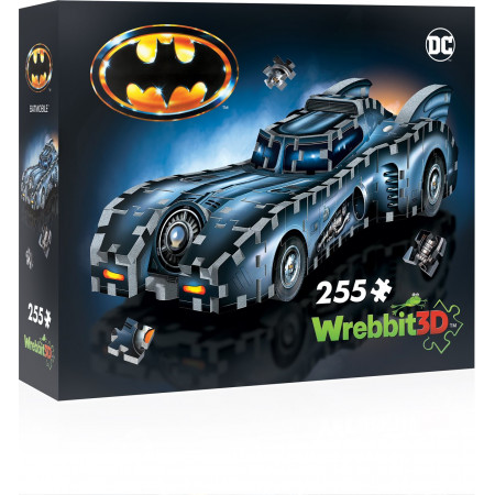 WREBBIT 3D puzzle Barman: Batmobil 255 dílků