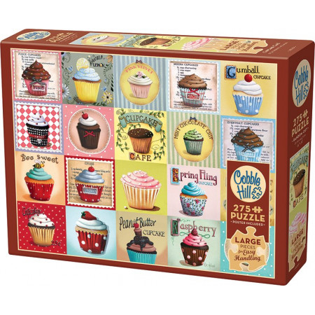 COBBLE HILL Puzzle Cupcake Cafe XL 275 dílků