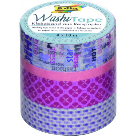 Washi Tape - dekorační lepicí páska - 4 ks Girls Dream