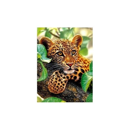 Diamantový obrázek -Leopard...