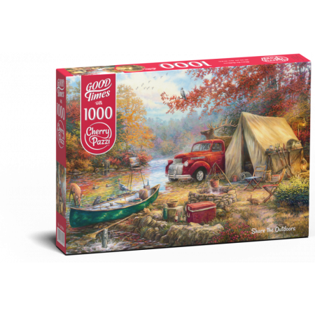 Puzzle Cherry Pazzi 1000d. Share the Outdoors