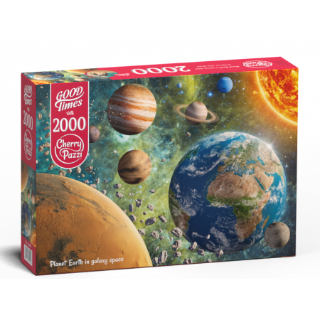Puzzle 2000d. Cherry Pazzi,Planeta Země v Galaxii