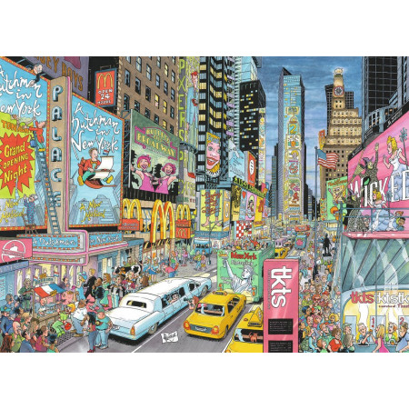 RAVENSBURGER Puzzle Města světa: New York 1000 dílků