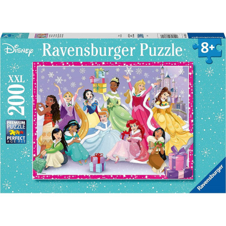 RAVENSBURGER Puzzle Disney princezny: O Vánocích XXL 200 dílků