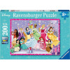 RAVENSBURGER Puzzle Disney princezny: O Vánocích XXL 200 dílků