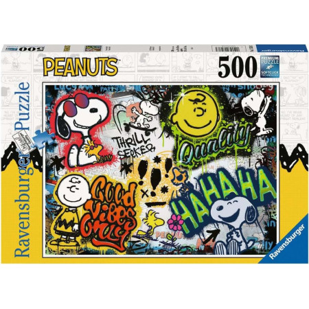 RAVENSBURGER Puzzle Peanuts 500 dílků