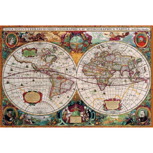 EUROGRAPHICS Puzzle Antická mapa světa 2000 dílků