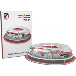 STADIUM 3D REPLICA 3D puzzle Stadion Wanda Metropolitano FC Atletico Madrid 26 dílků