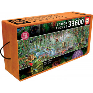 EDUCA Puzzle Divočina 33600...