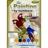 Malování podle čísel 22x30 cm- Papoušci