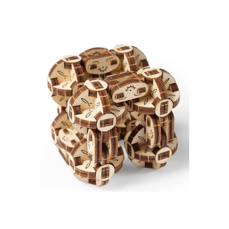 UGEARS 3D puzzle Flexi-kubus 144 dílků