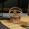 ROBOTIME Rokr 3D dřevěné puzzle Hvězdná noc (hrací skříňka) 84 dílků