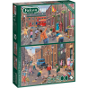 FALCON Puzzle Pouliční hry 2x500 dílků