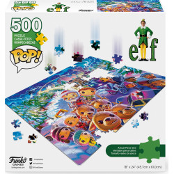 FUNKO GAMES Puzzle POP! Vánoční skřítek 500 dílků