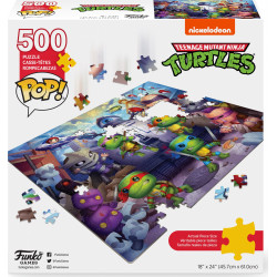 FUNKO GAMES Puzzle POP! Želvy Ninja 500 dílků