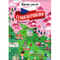 Pikola Objevuj s puzzle: Česká republika 205 dílků