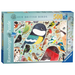 RAVENSBURGER Puzzle Britští ptáci 500 dílků
