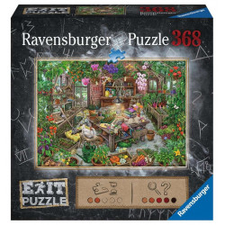 RAVENSBURGER Únikové EXIT puzzle Ve skleníku 368 dílků
