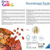 RAVENSBURGER Kulaté puzzle Kruh barev: Tropical 500 dílků