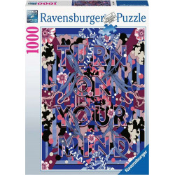RAVENSBURGER Puzzle Turn on your mind 1000 dílků