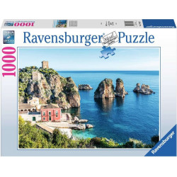 RAVENSBURGER Puzzle Faraglioni di Scopello 1000 dílků