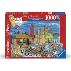 RAVENSBURGER Puzzle Města světa: Maastricht 1000 dílků