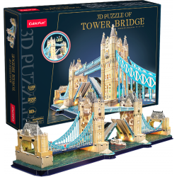 CUBICFUN Svítící 3D puzzle Tower Bridge 222 dílků