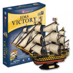 CUBICFUN 3D puzzle Plachetnice HMS Victory 189 dílků