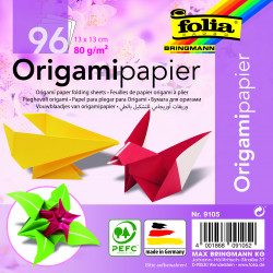 Origami papír 13 x13 cm 96...