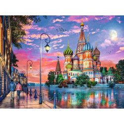 RAVENSBURGER Puzzle Moskva 1500 dílků
