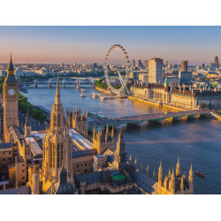 RAVENSBURGER Puzzle Pohled na Londýn, Velká Británie 2000 dílků