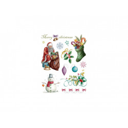 Razítka - Vánoce Merry Christma 14x18cm