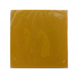Guma pro linoryt 5 x 5 x 0,9 cm - žlutá
