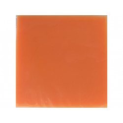 Guma pro linoryt 5 x 5 x 0,9 cm - oranžová