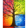 Malování podle čísel Strom ročních období M4082