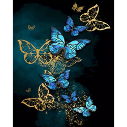 Malování podle čísel Motýli M7213