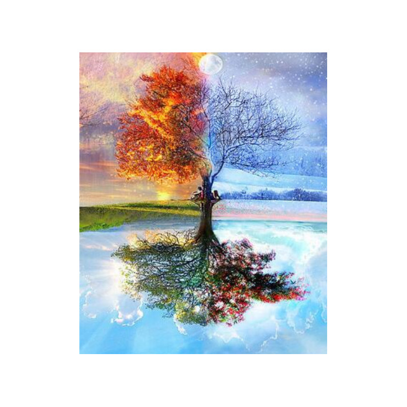 Malování podle čísel Strom ročních období M11801