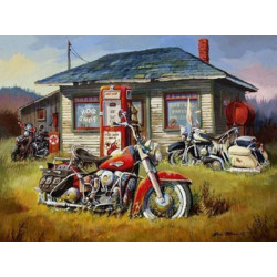 Malování podle čísel Harley Davidson M992572