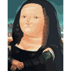 Malování podle čísel Fernando Botero - Mona Lisa M991756