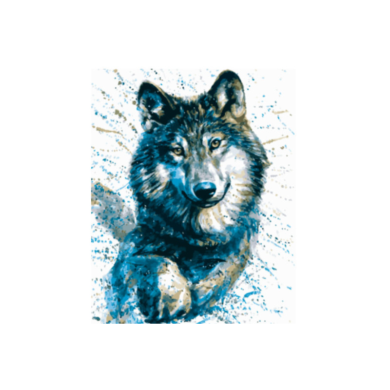 Malování podle čísel Vlk M992201
