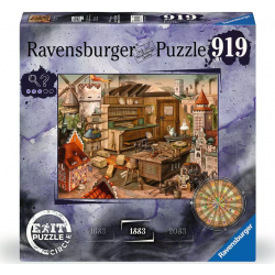 RAVENSBURGER Únikové EXIT puzzle Kruh: Anno 1883, 919 dílků