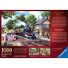RAVENSBURGER Puzzle Vlaková zastávka na venkově 1000 dílků