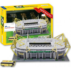 CLEVER&HAPPY 3D puzzle Stadion Signal Iduna Park - FC Borussia Dortmund 134 dílků