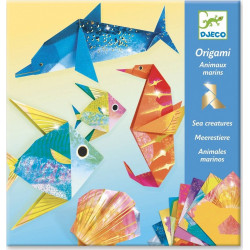 DJECO Origami metalické Pod vodou